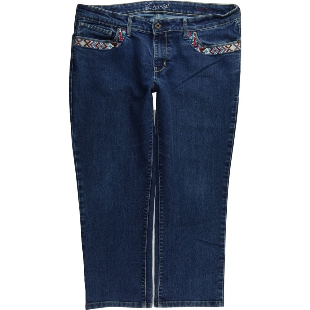 Levi's Customized Cropped 34 Women's Jeans C233P